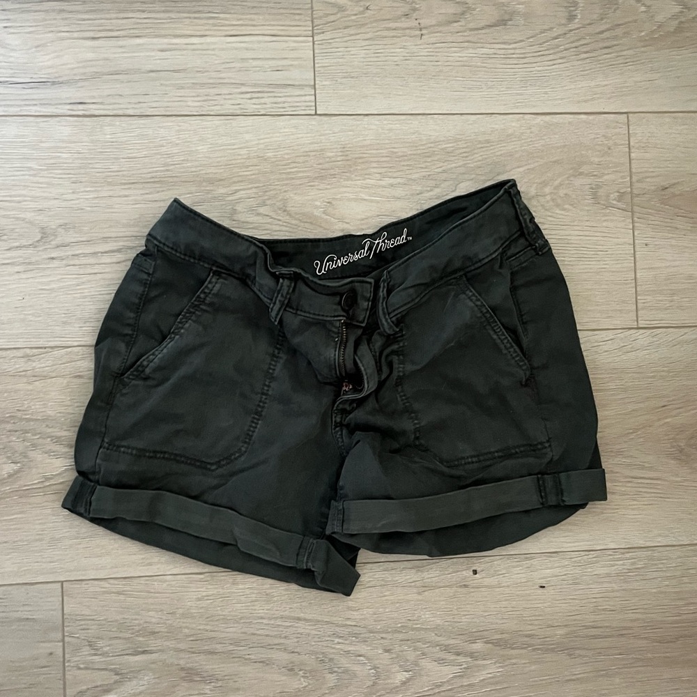 Green shorts